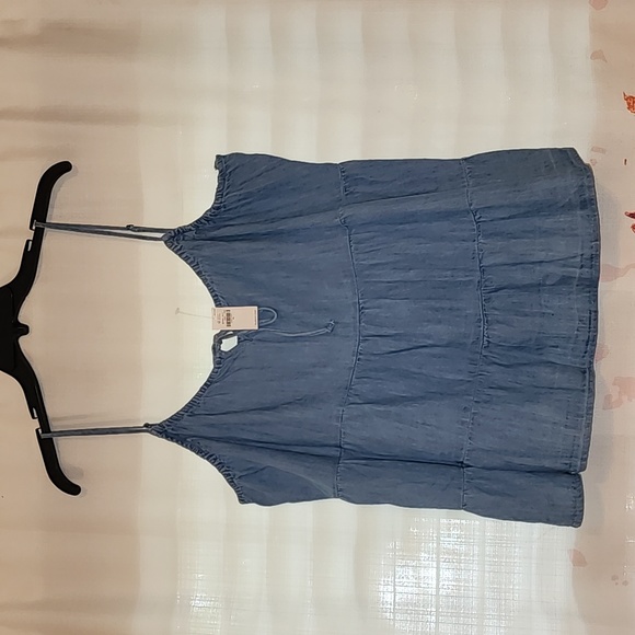 Old Navy Tops - Old Navy Denim Spaghetti Strap Tank